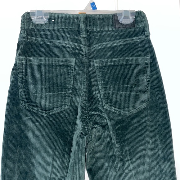 Dark green corduroy mom jeans - Picture 3 of 4